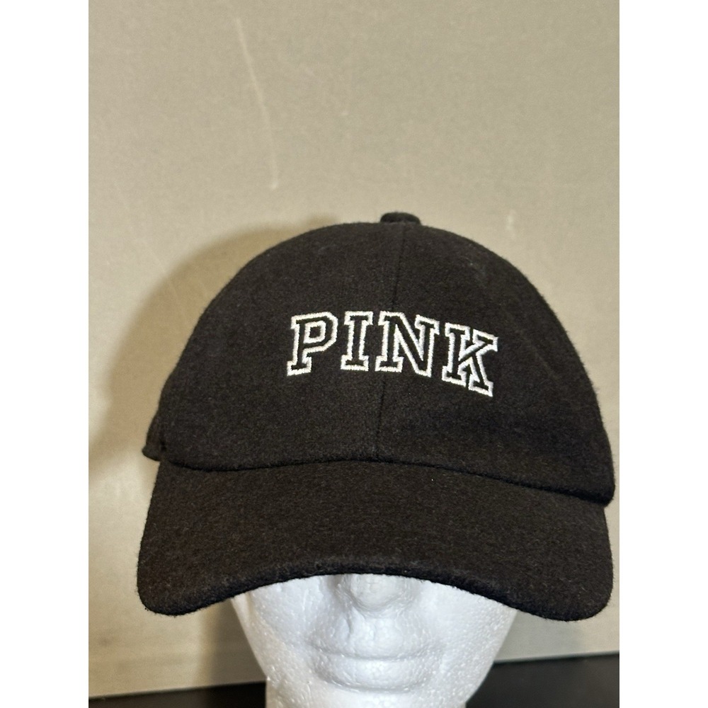 Victory Secret Pink Black Baseball Cap